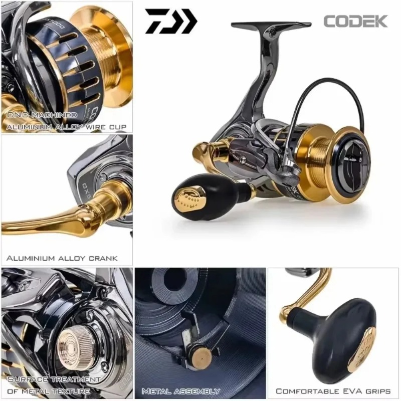 Daiwa CODEK Spinning Reel Bait - Daiwa Reel Fuego incelemesi ve fiyatı