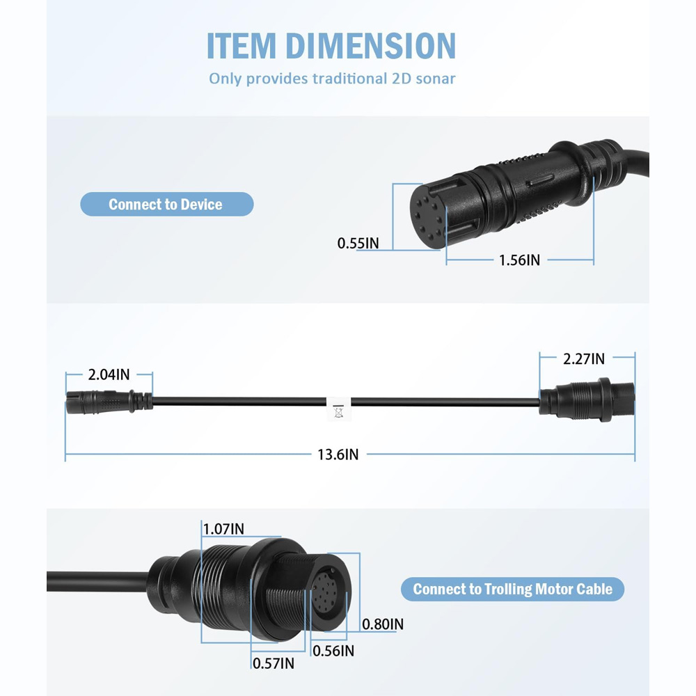 1852078 MKR-DSC-15DSC Transdüs - Fish Finder Cable incelemesi ve fiyatı